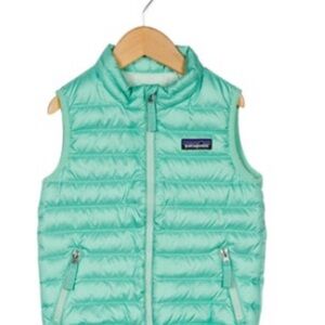 Patagonia Kids Teal Puffer Vest